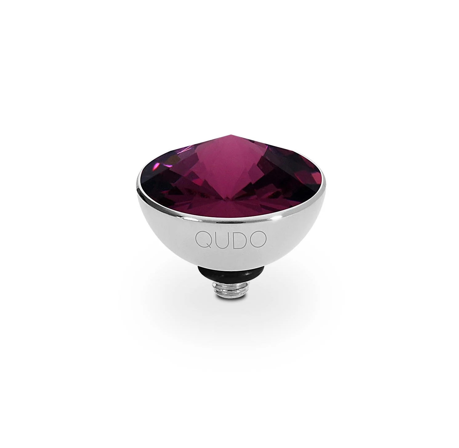 Qudo Ring Top Bottone Amethyst 11.5mm