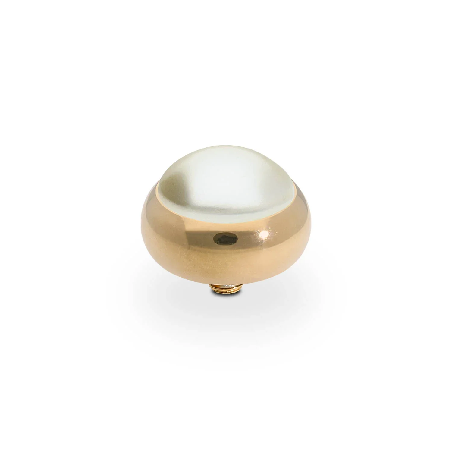 Qudo Ring Top Sesto Cream Pearl 10mm Gold