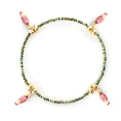 Nach Hematite Beaded Cockatoo Bracelet