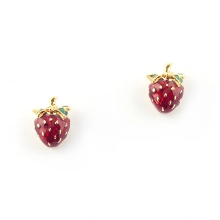 Bill Skinner Strawberry Stud Earring