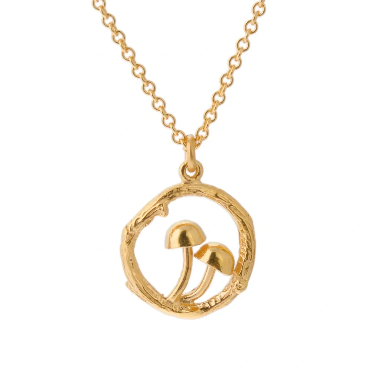 Twin-tiny-mushroom-toadstool-gold-necklace-Claire-Troughton_1500x.webp