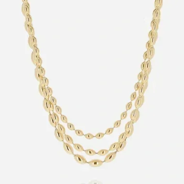 Zag Bijoux Caddy Necklace Gold