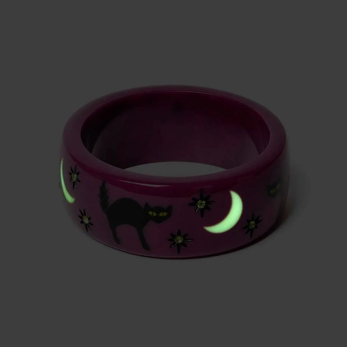 Splendette+Halloween+Cat+Jewellery+Wide+Scaredy+Cat+Bangle+Dark.jpg