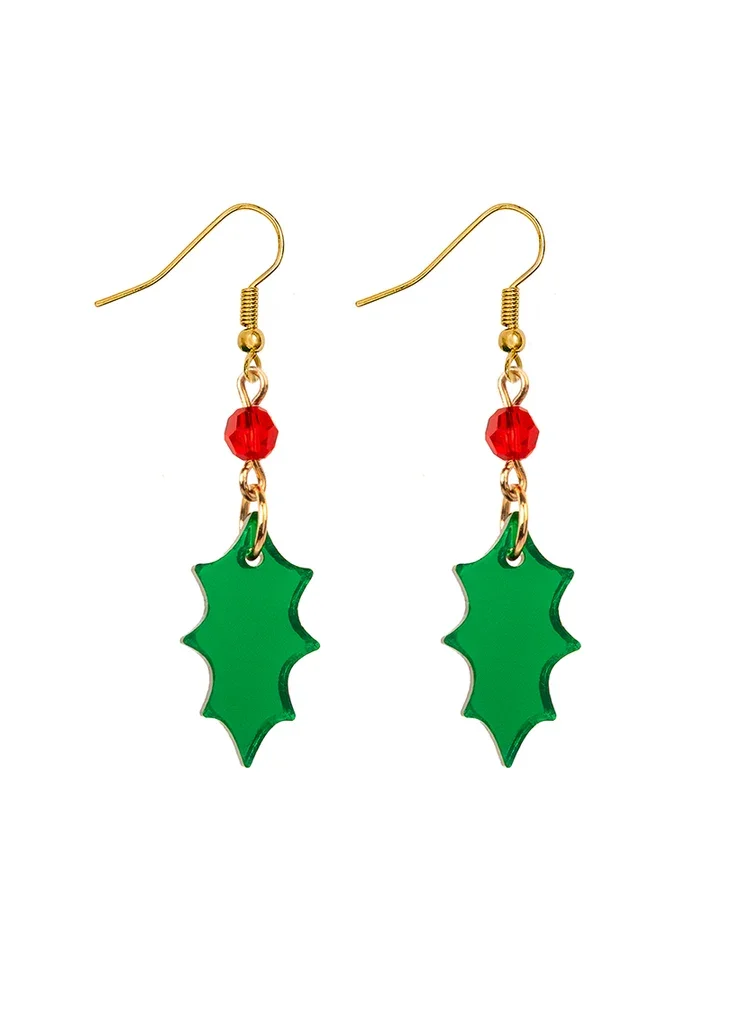 Tatty Devine Holly Berry Earrings