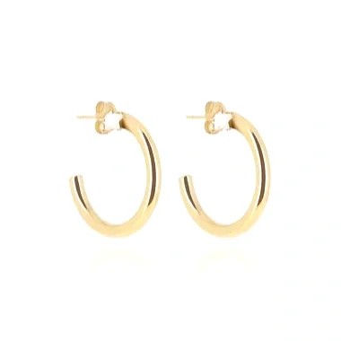 Zag Bijoux Fossa Earrings Gold
