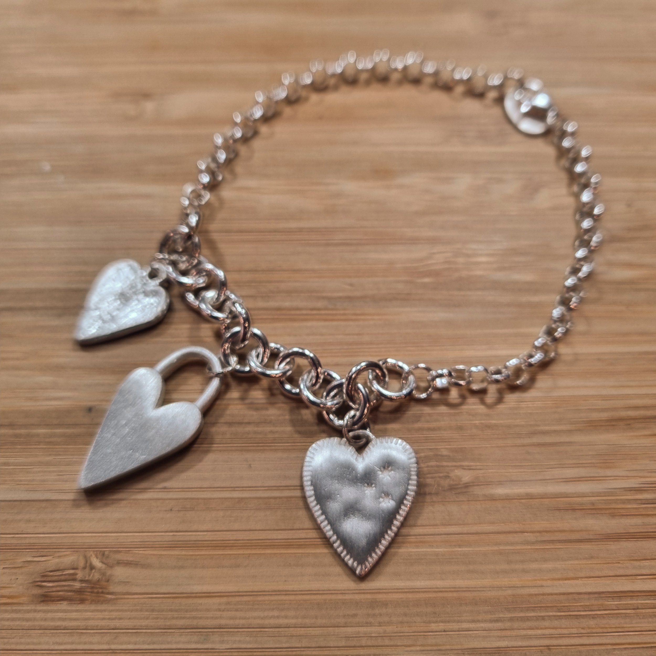 Chambers & Beau Just Charming Bracelet Hearts