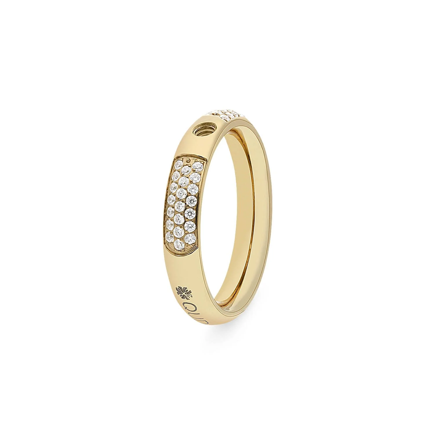 Qudo Basic Ring Small Deluxe Gold
