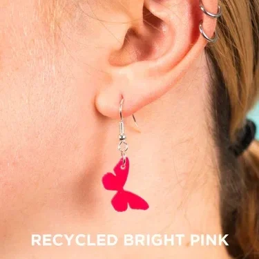 Butterfly-Charm-Earrings---Recycled-Bright-Pink.webp