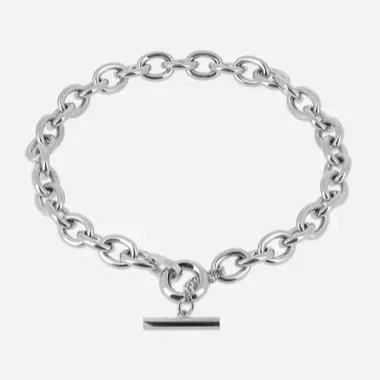 Zag Bijoux Ecume Choker T-Bar Necklace