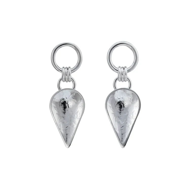 Cara Tonkin Komorebi Cupped Leaf Drop Earrings