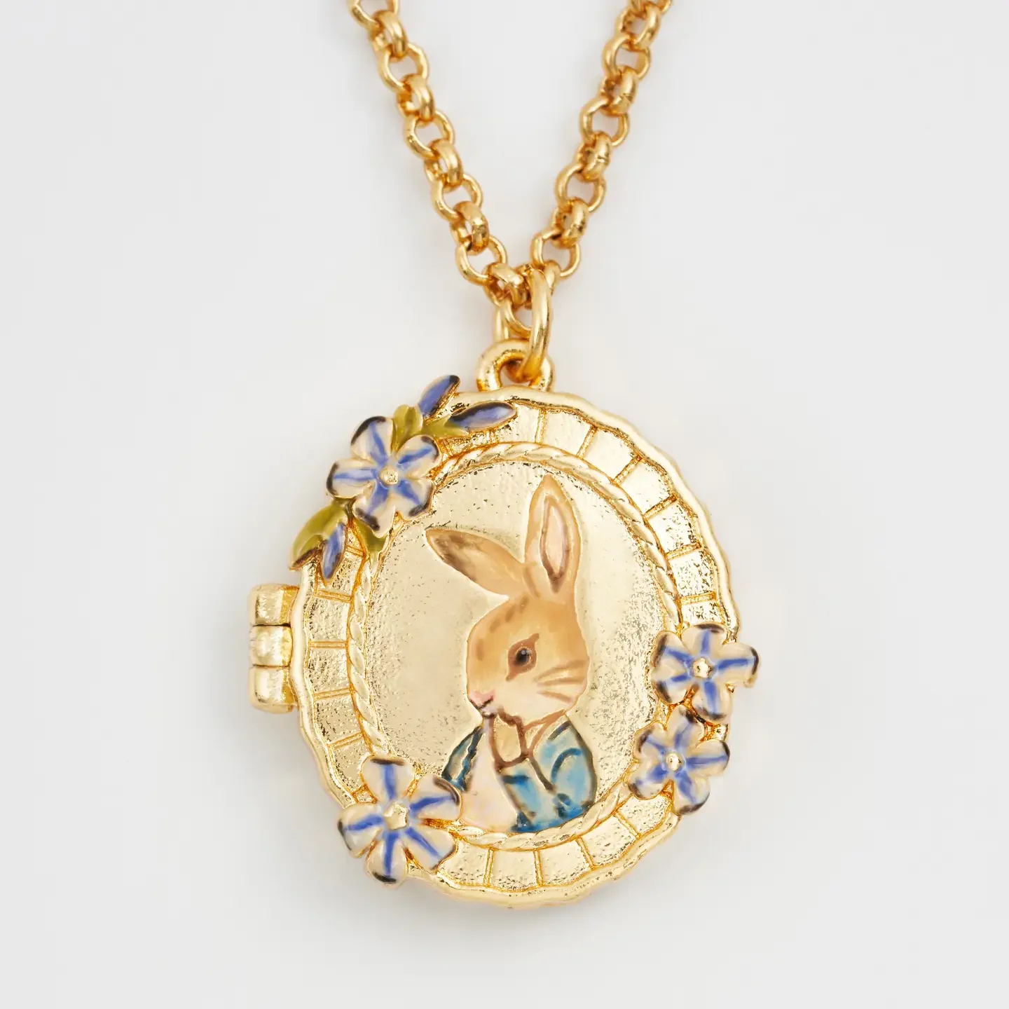 Fable England x Peter Rabbit Cameo Locket Necklace