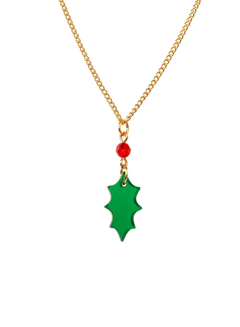 Tatty Devine Christmas Holly Berry Pendant