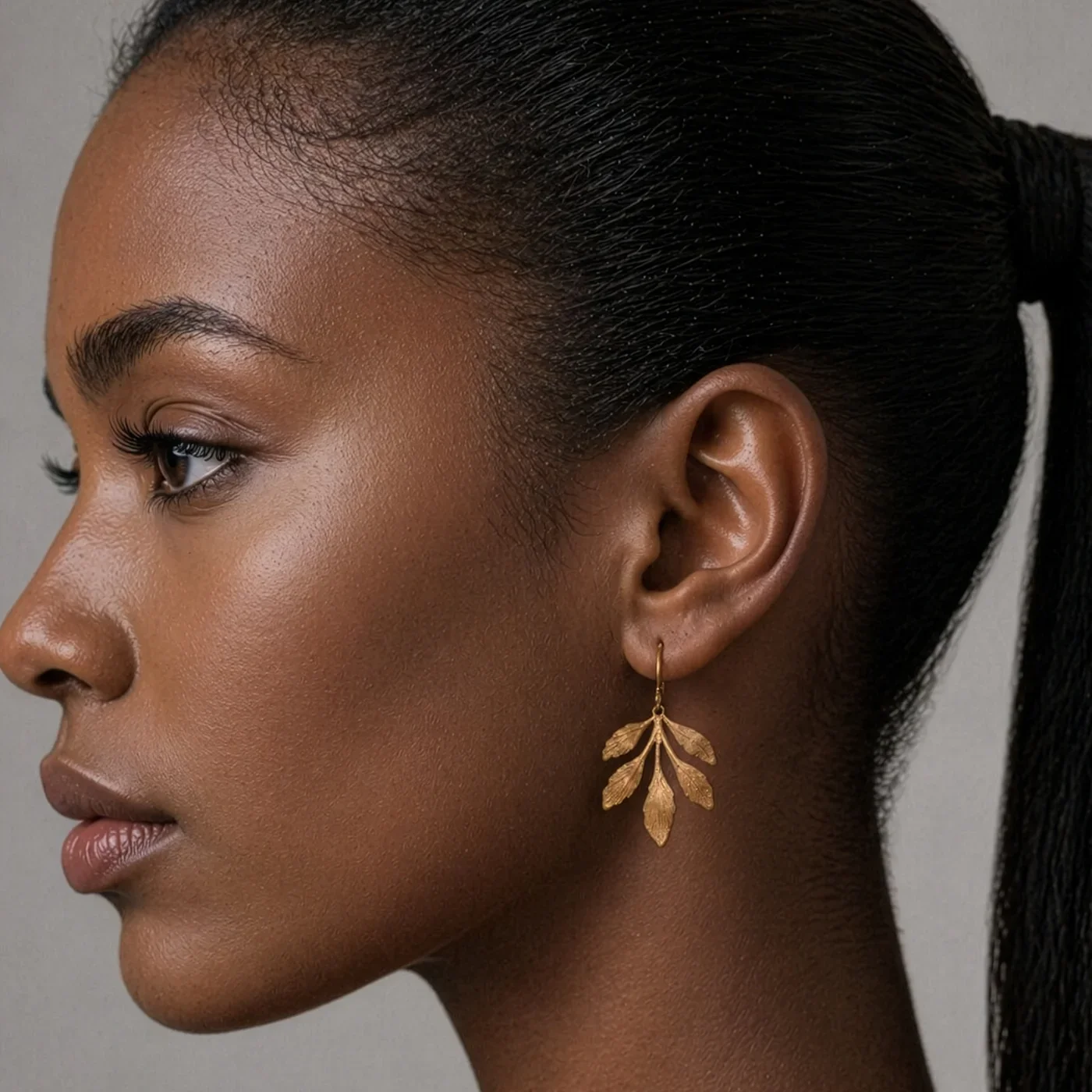 CHANDELIER_LEAF_EARRINGS_BRASS_MODEL_1_Firefly.webp