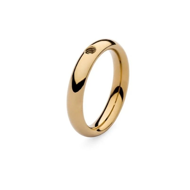 Qudo Basic Ring Small Deluxe Gold