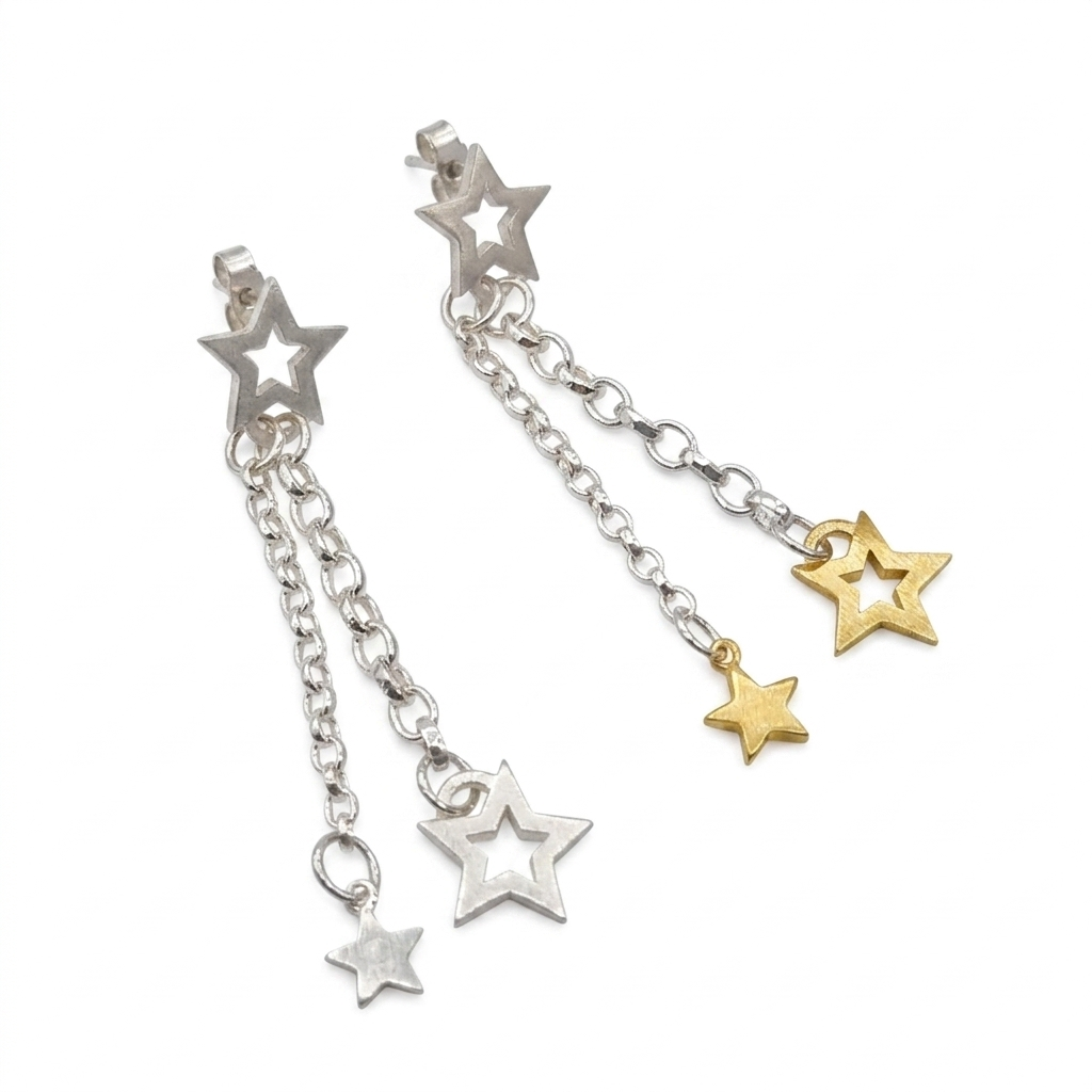 Chambers & Beau Astral Mismatched Earrings