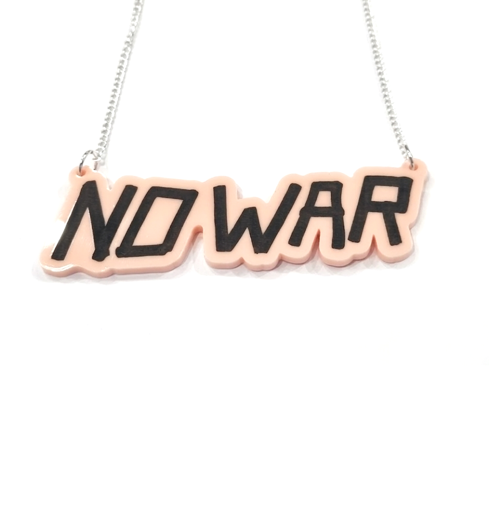Tatty Devine X Gossip No War Necklace