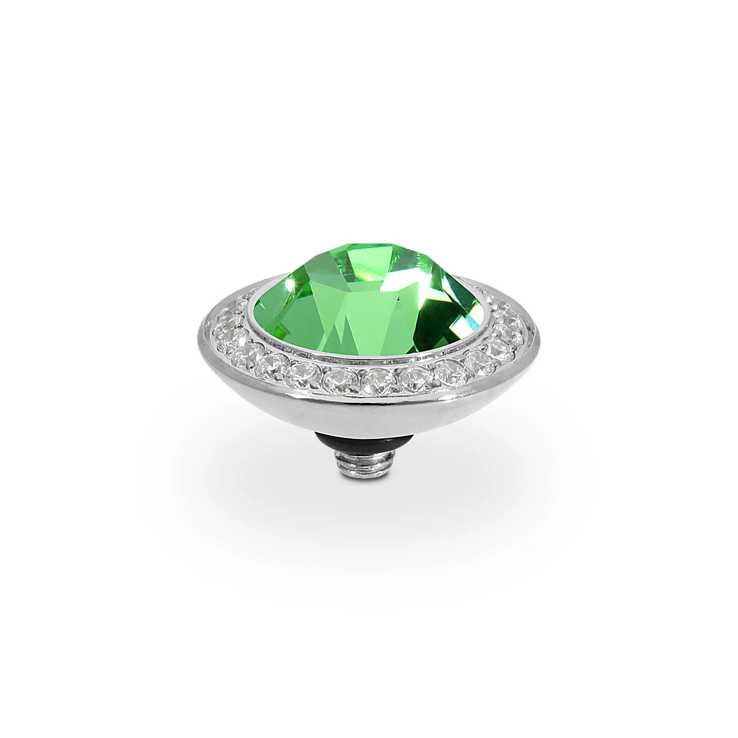 Qudo Ring Top Tondo Deluxe Peridot 13mm