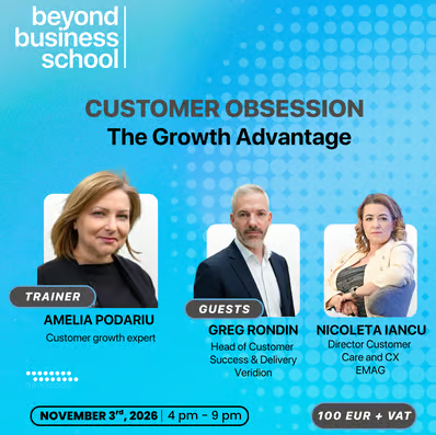 Customer Obsession: The Growth Advantage Workshop