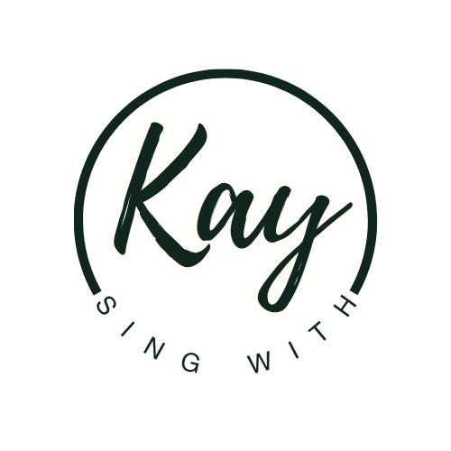 Sing with Kay logo – singing lessons and voice coaching in Leicester