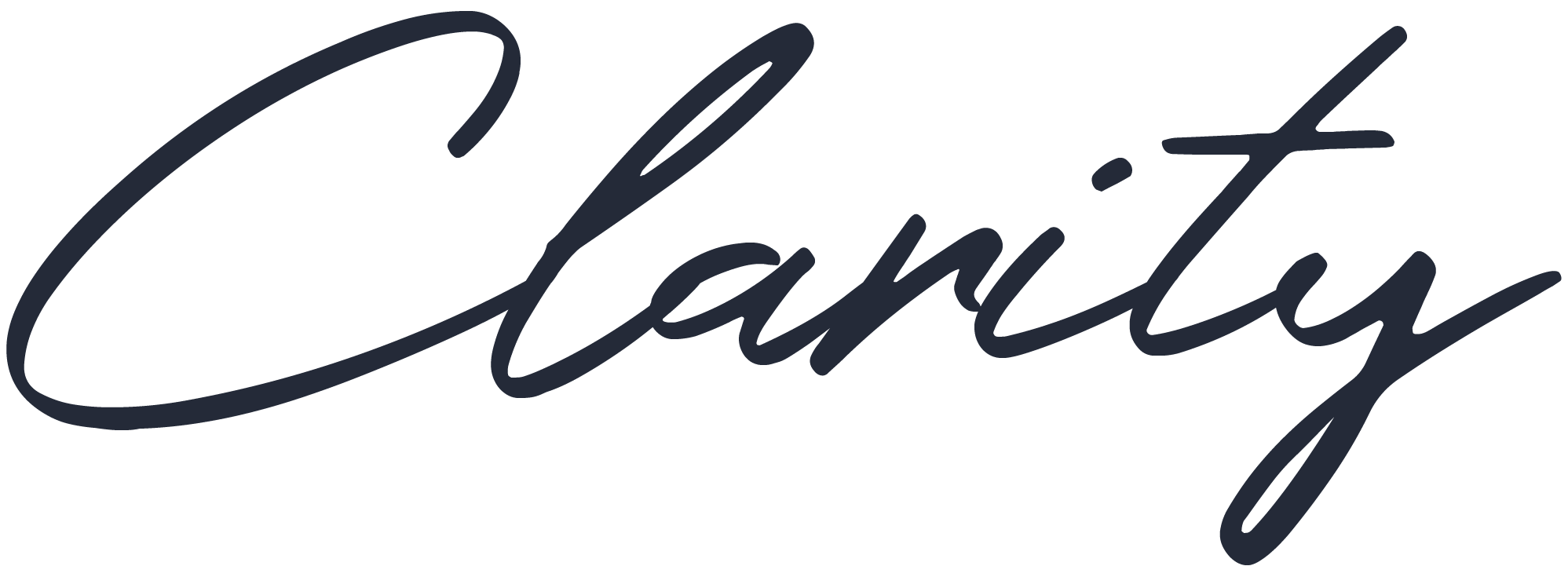 Word Clarity in handwritten font