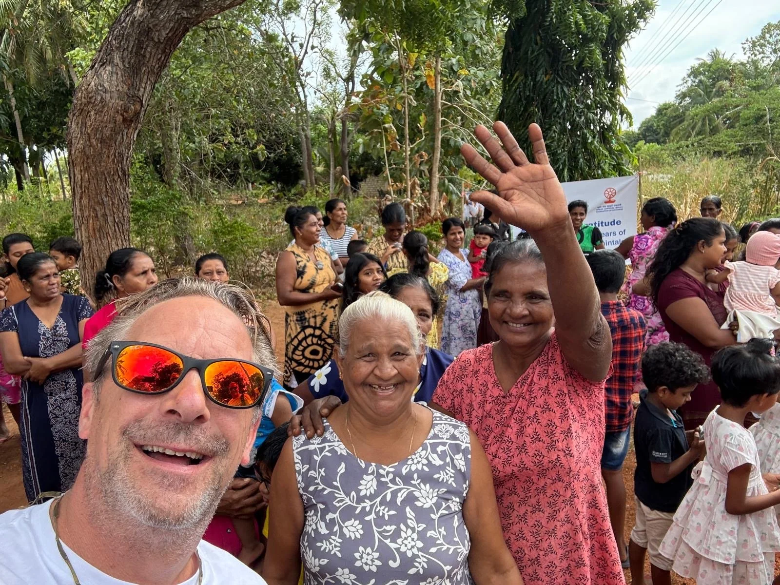 Clear Cashflow Solutions owner Jim Davis Sri Lanka community group Foundation of Goodness