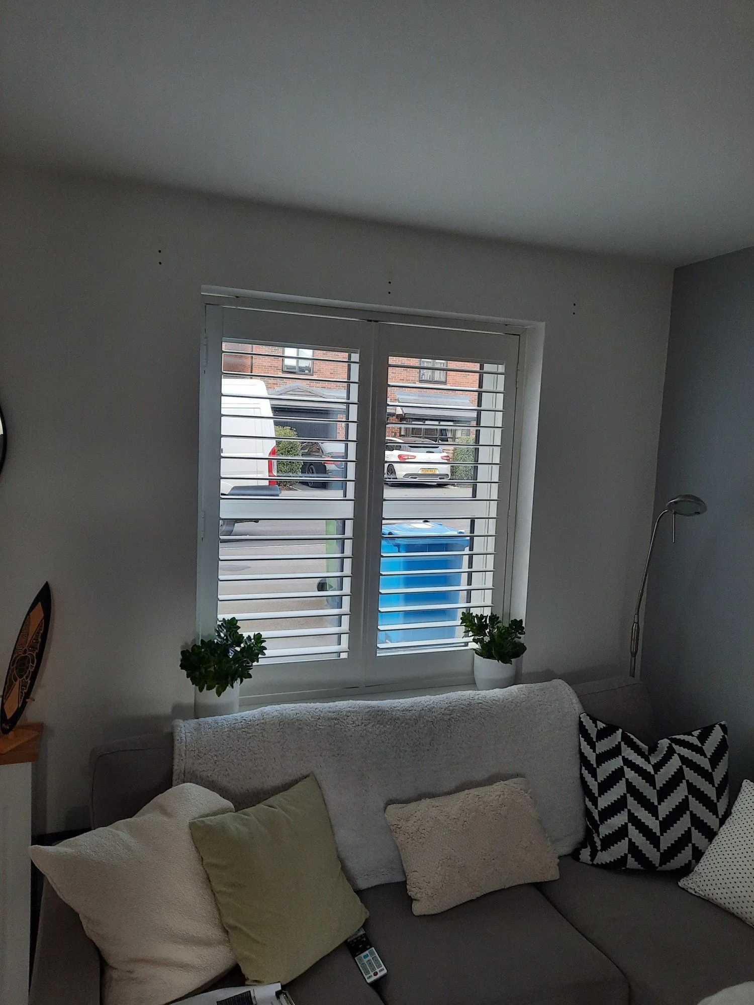 Plantation Shutters fitted in Golborne from inside