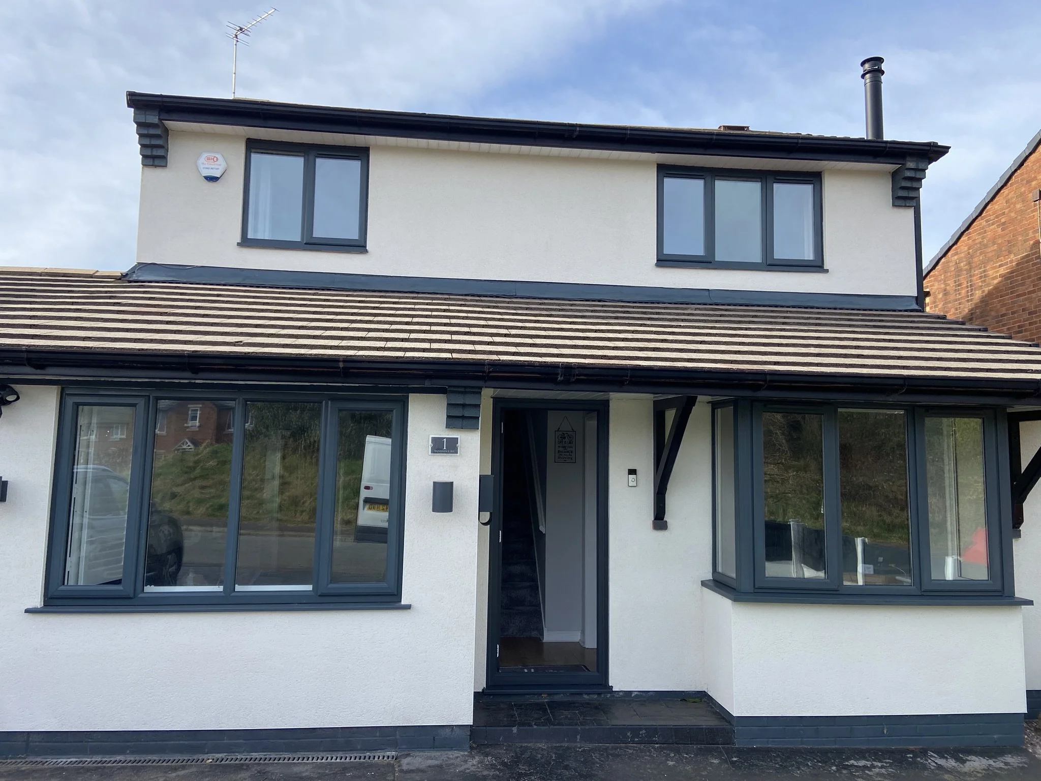 Shutters fitted to a House in Lowton