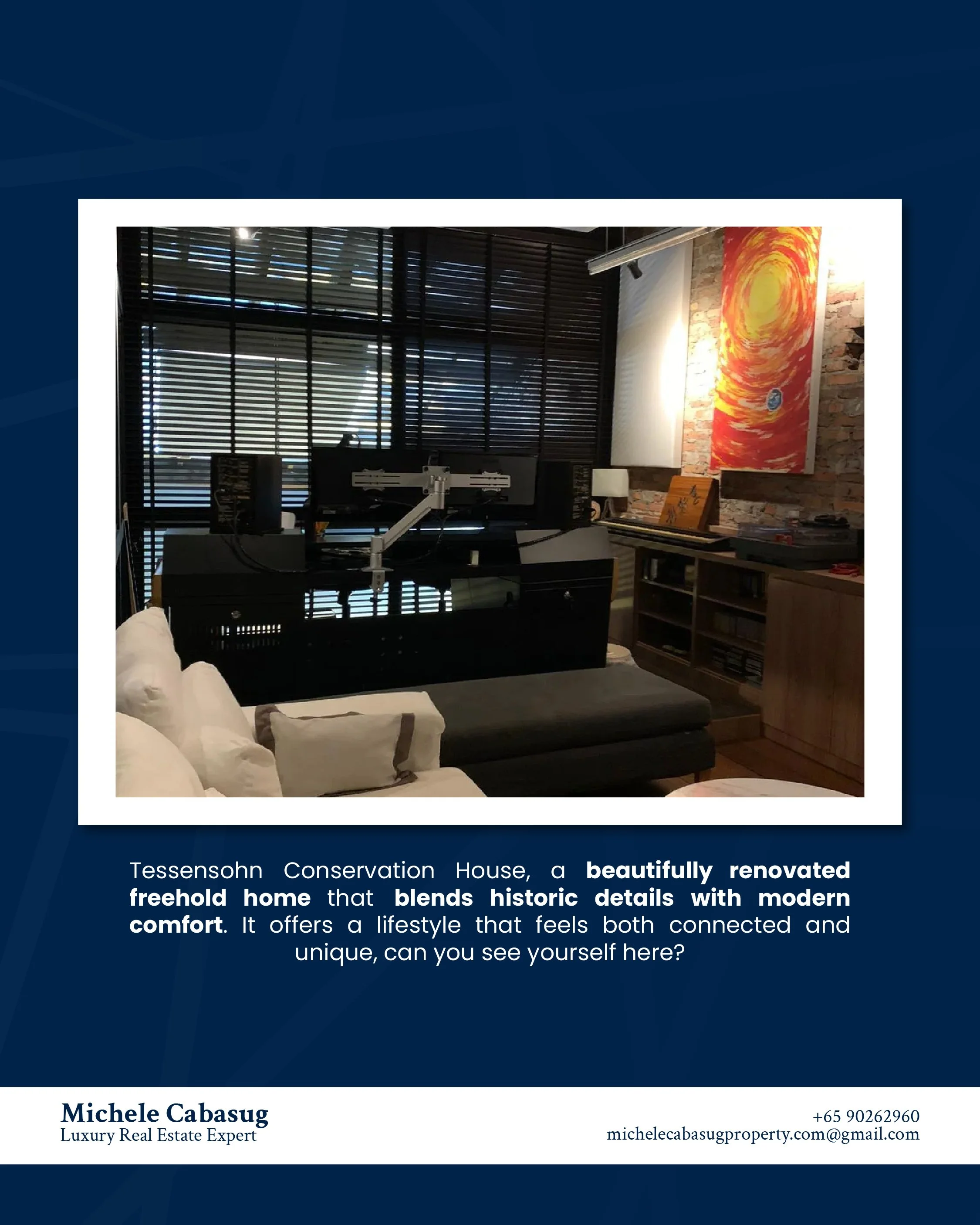 Tessensohn Road Renovated Shophouse Freehold