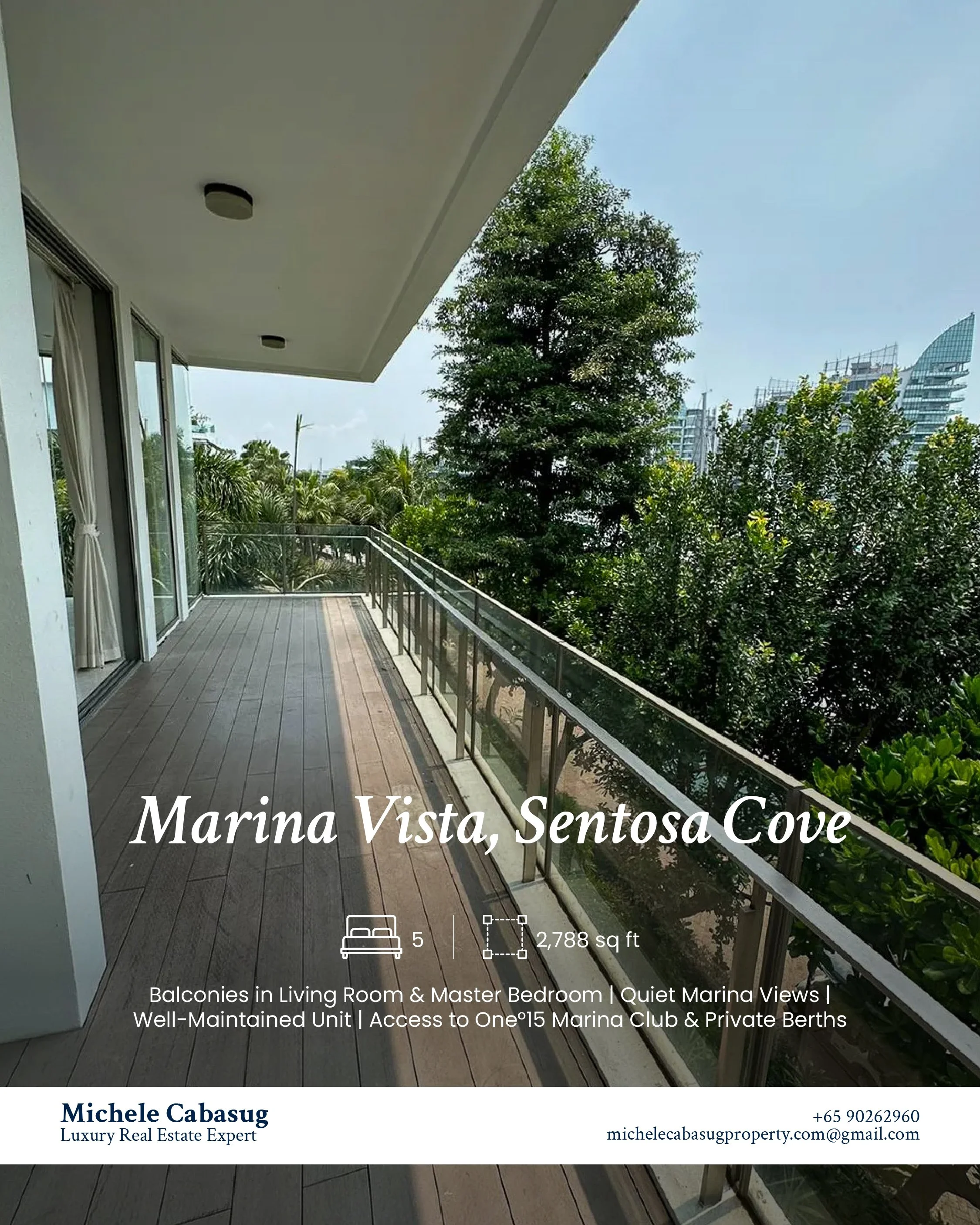 Marina Vista, Sentosa Cove