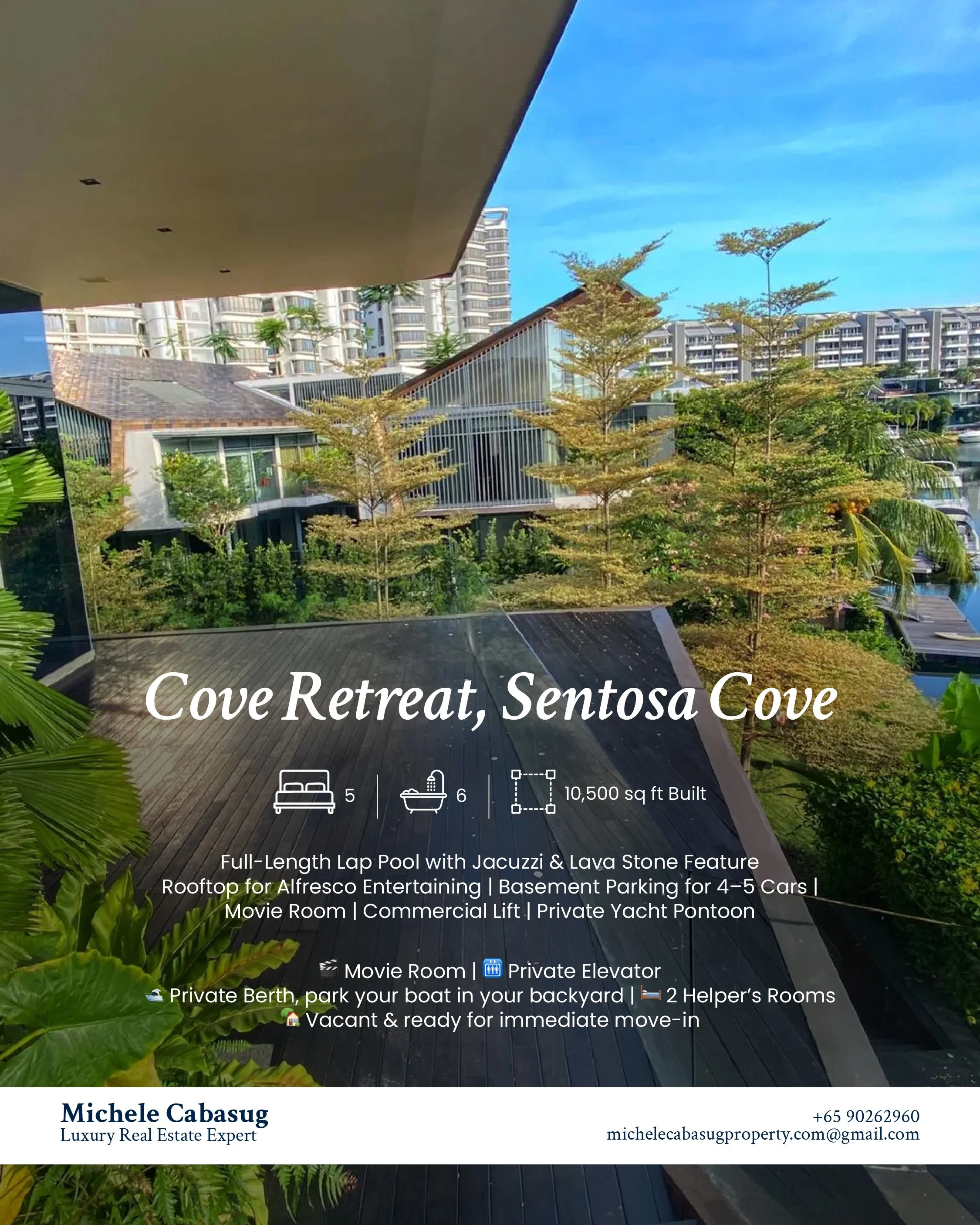 Cove Retreat, Sentosa Cove