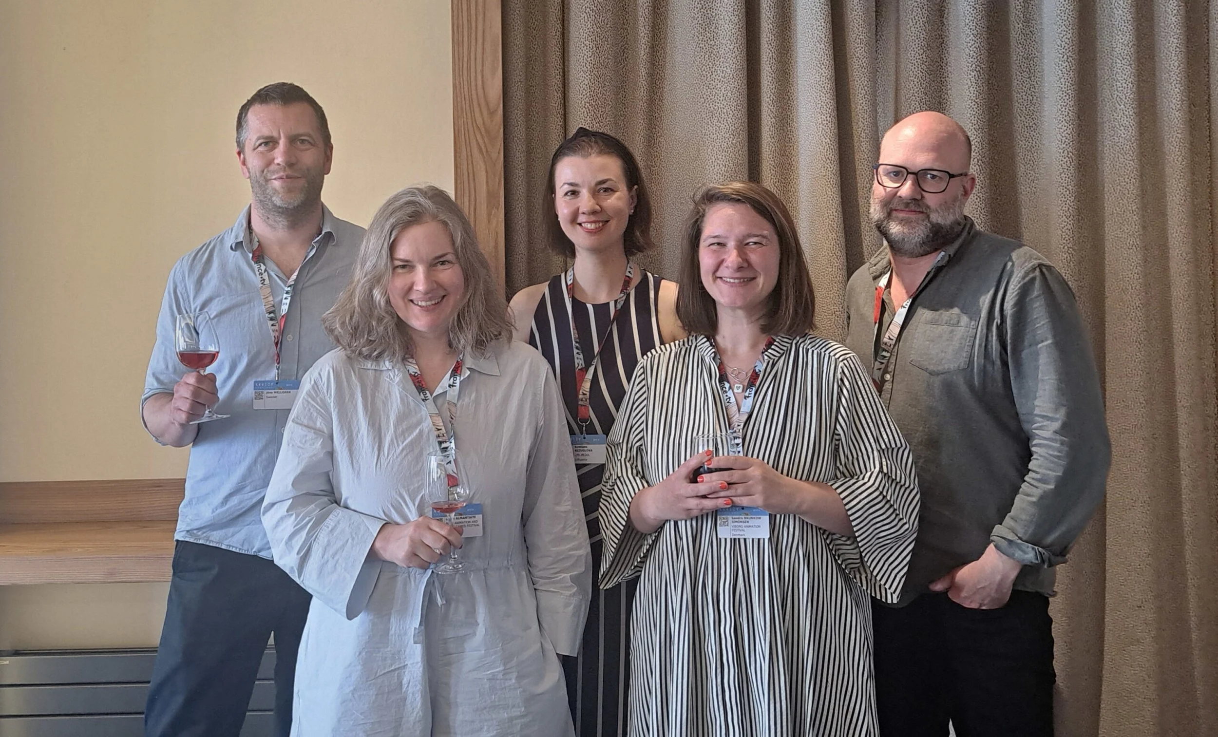 Image of the Norther Animation Network team