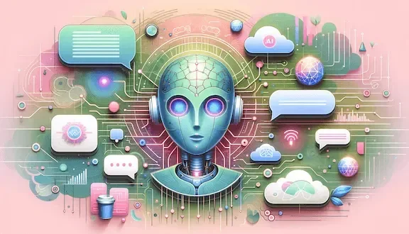 meditative and positive image of ai helping people with many capabilities when people are lonely and lacking confidence