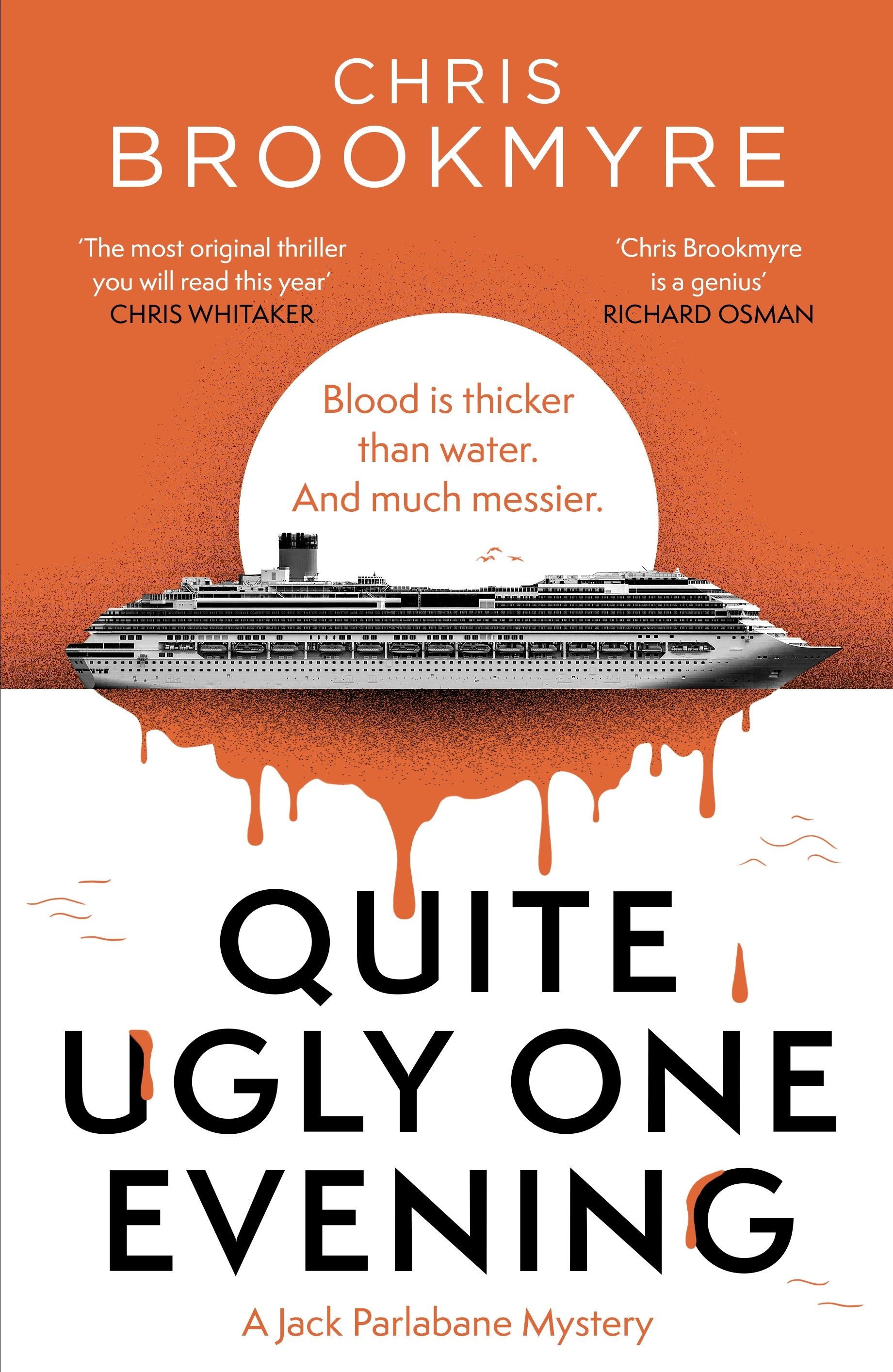 Quite Ugly One Evening: An Evening with Chris Brookmyre 17/07/26, 7.30pm, Erskine Arts