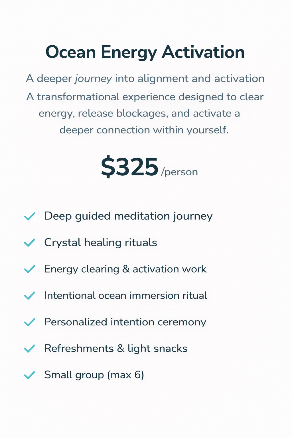 Ocean Energy Activation