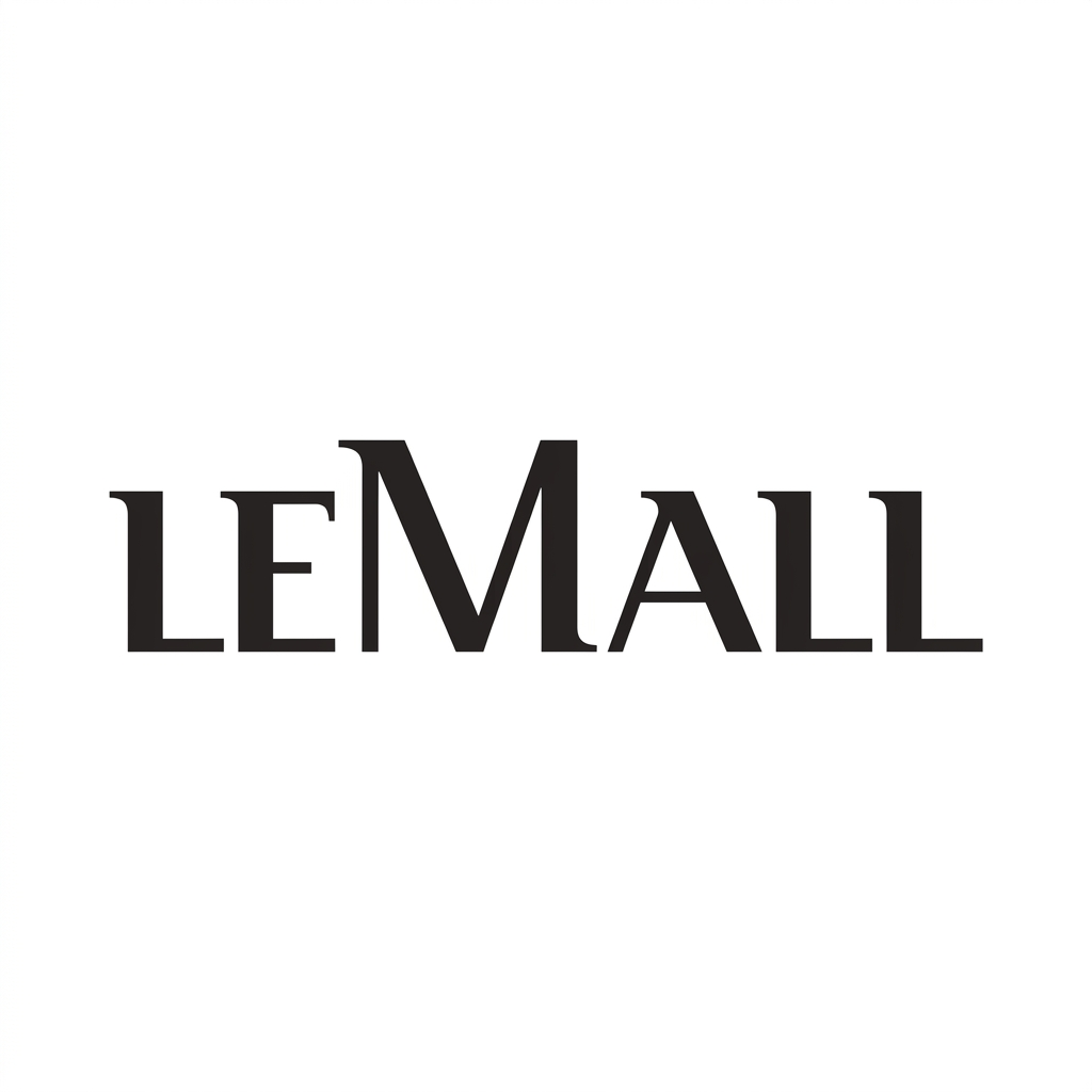 Logo with the text 'LeMall' in black on a white background.