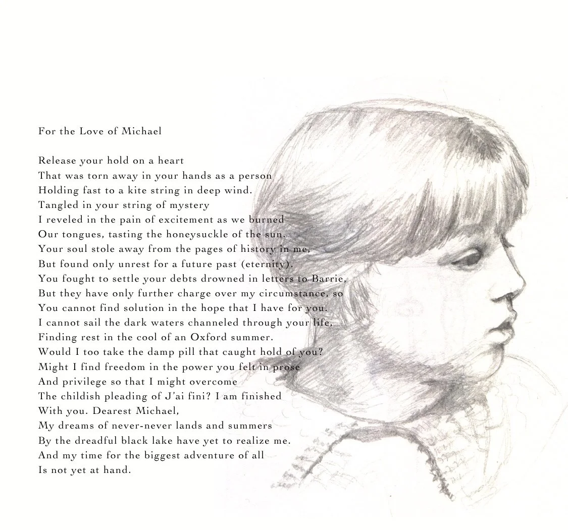 For the Love of Michael - Illustrated poem by Themo H Peel