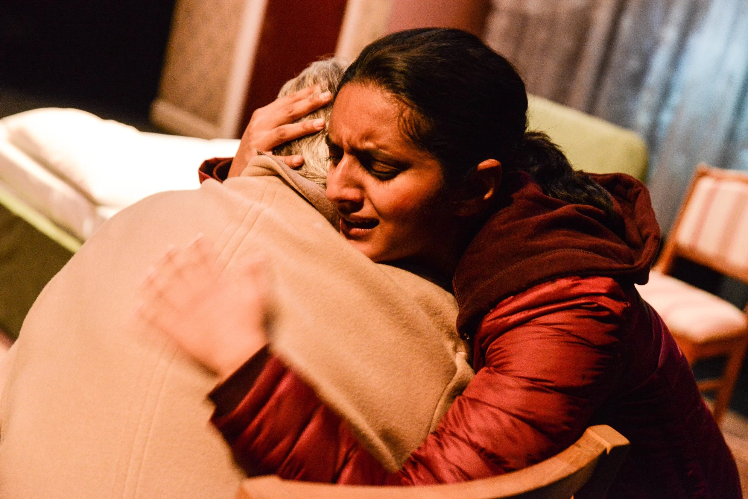 Hazel Maycock as Betty and Aasiya Shah as Alyssa — Photo by Robert Day