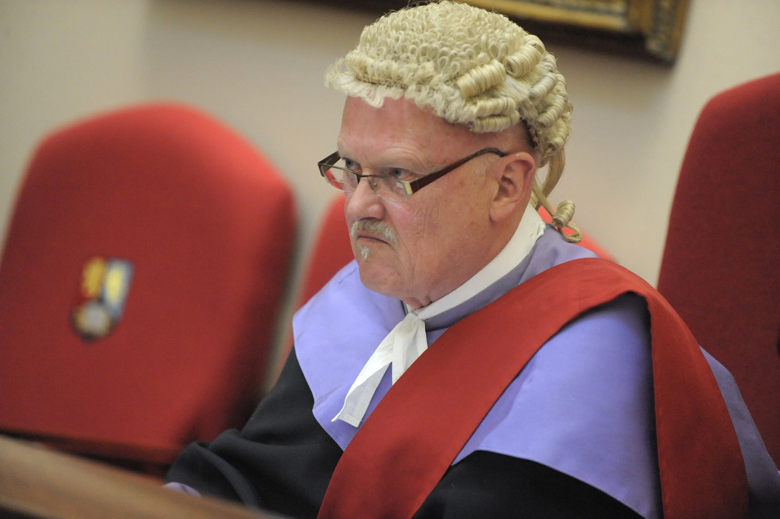 Robin Griffith as Judge Brian Roberts — Image Credit: Robert Day