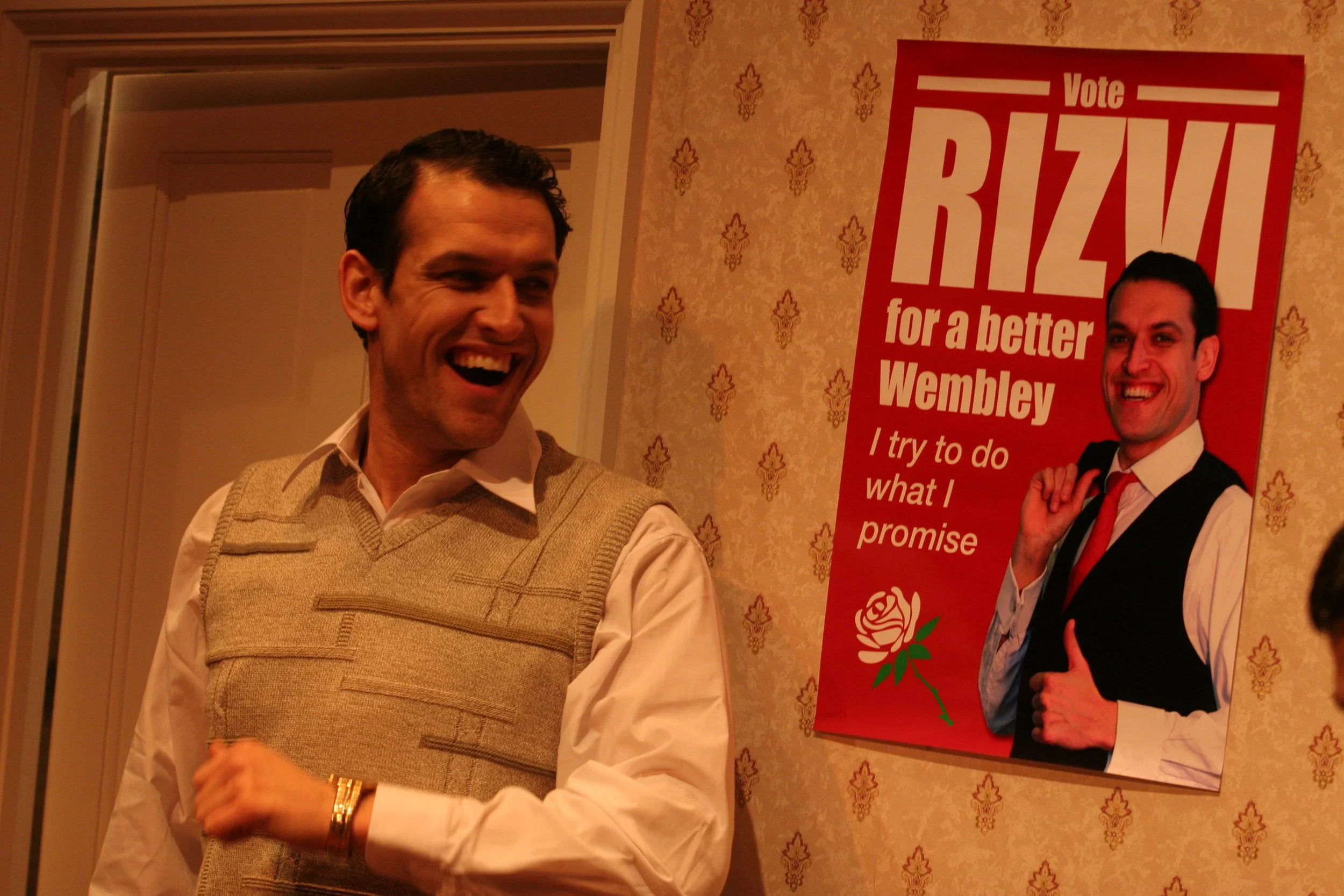 Nicholas Khan as Mr Rizvi