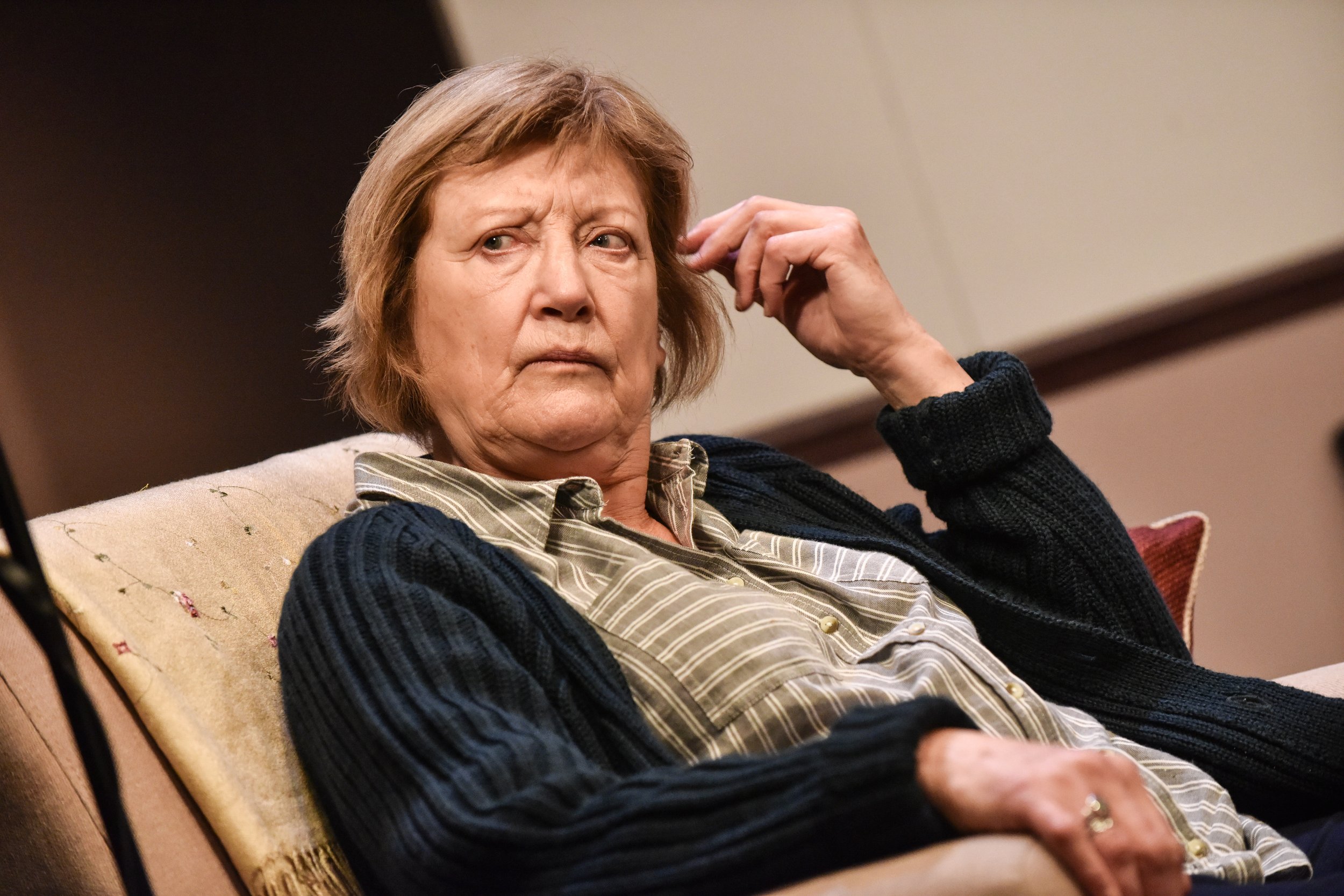 Joan Blackham as Pat — Photo by Robert Day