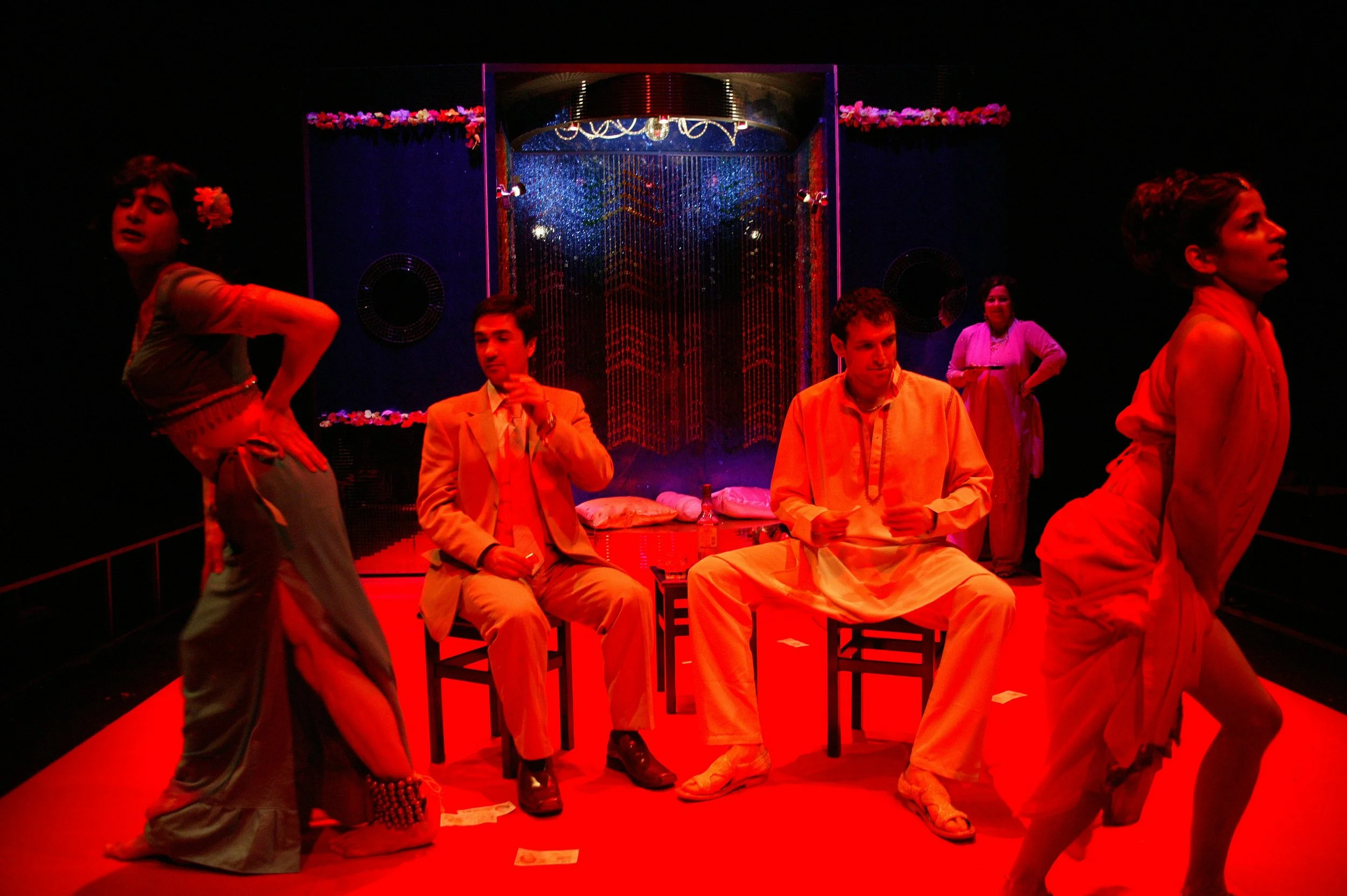 Marc Elliot as Pepsi, Damian Asher as Charles, Nicholas Khan as Ashraf, Sharona Sassoon as Madam and Shivan Ghai as Aiesha