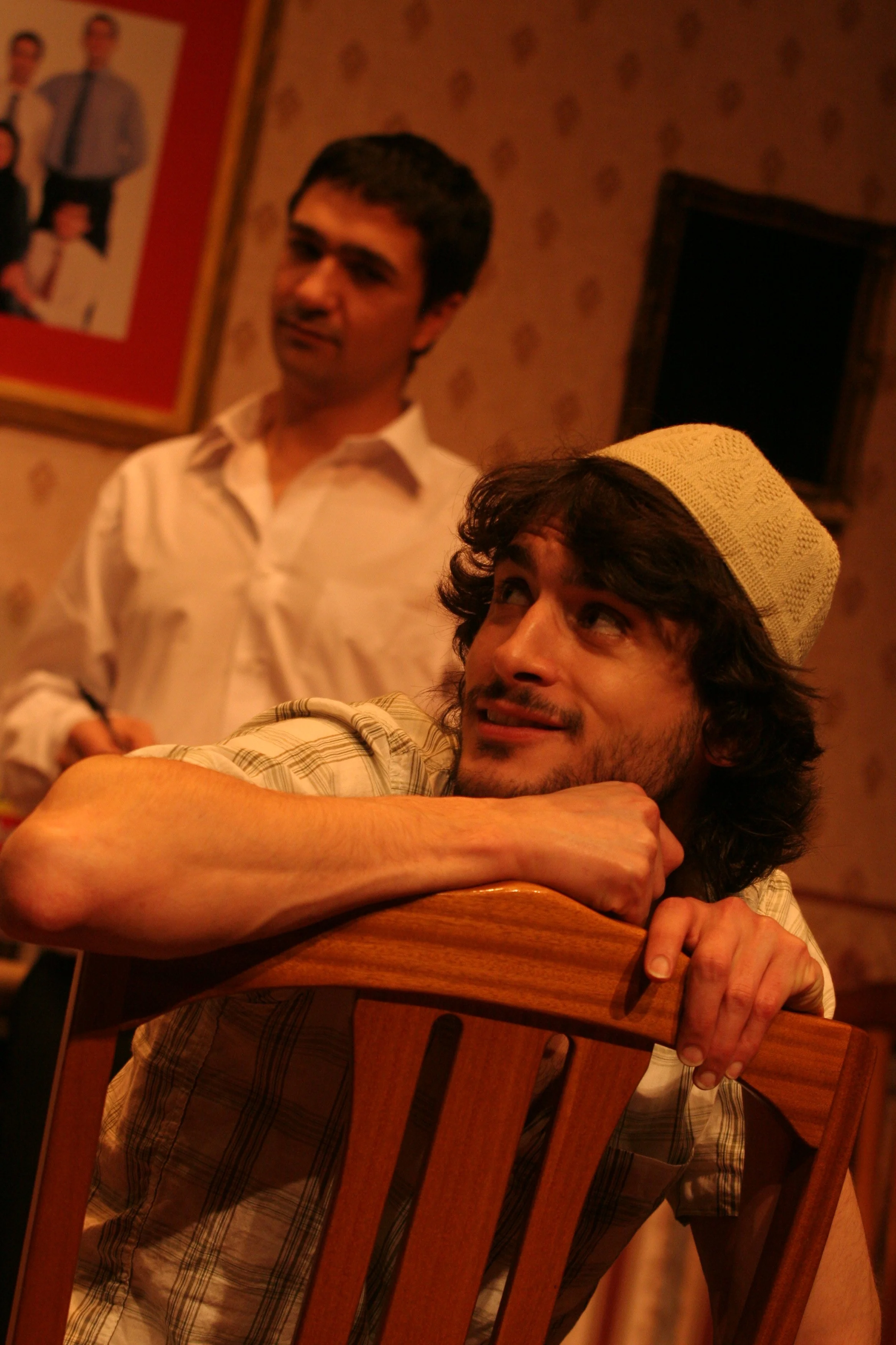 Damian Asher as Salim and Marc Elliot as Barbar