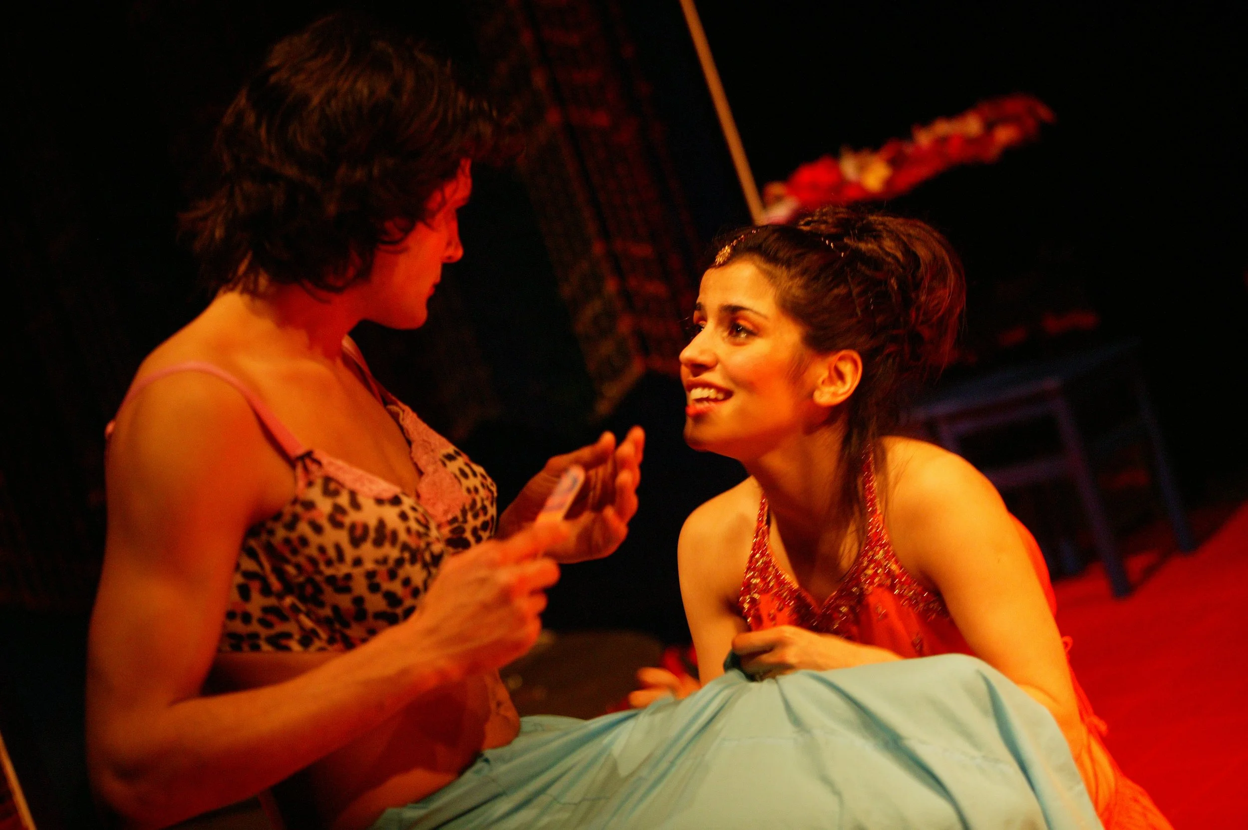 Marc Elliot as Pepsi and Shivan Ghai as Aiesha