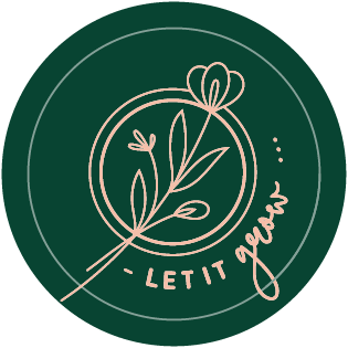 Mindful Growing Logo "Let it grow"
