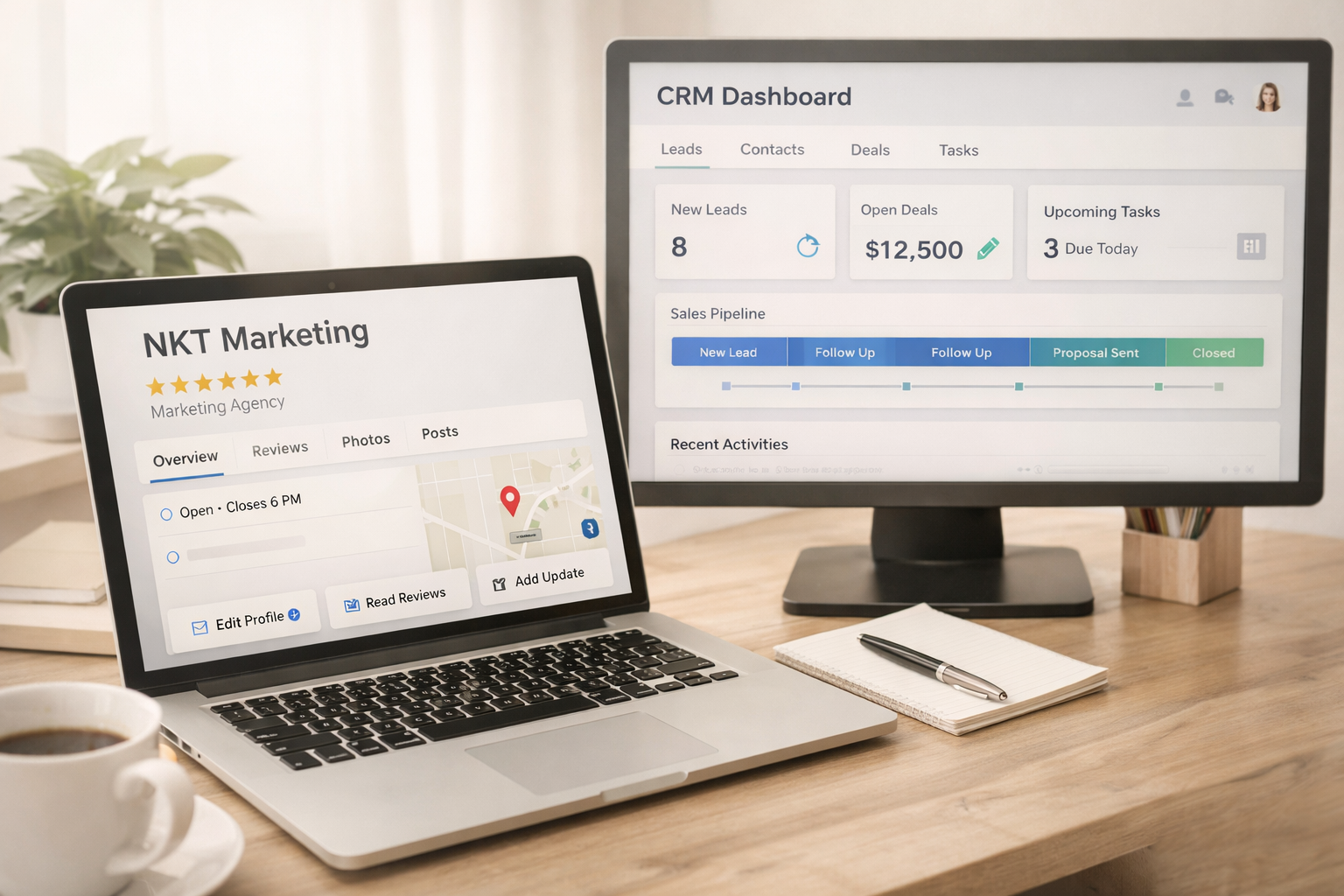 Google Business Profile & CRM