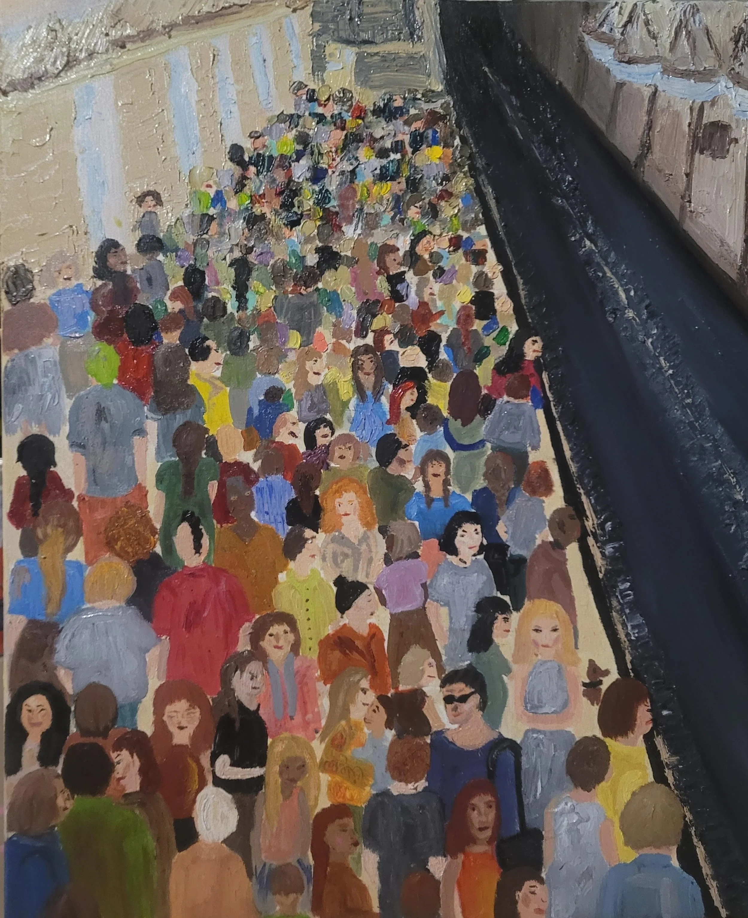 The Only Requirement,
Kathryn Guy, Oil paint, 50cm by 30cm, 2025,
Sold