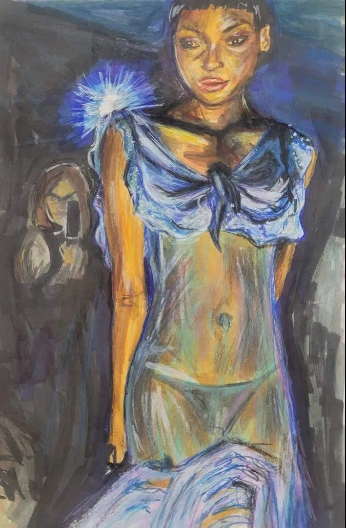 Putrid Pride,
Kathryn Guy, Mixed media, A4, 2024