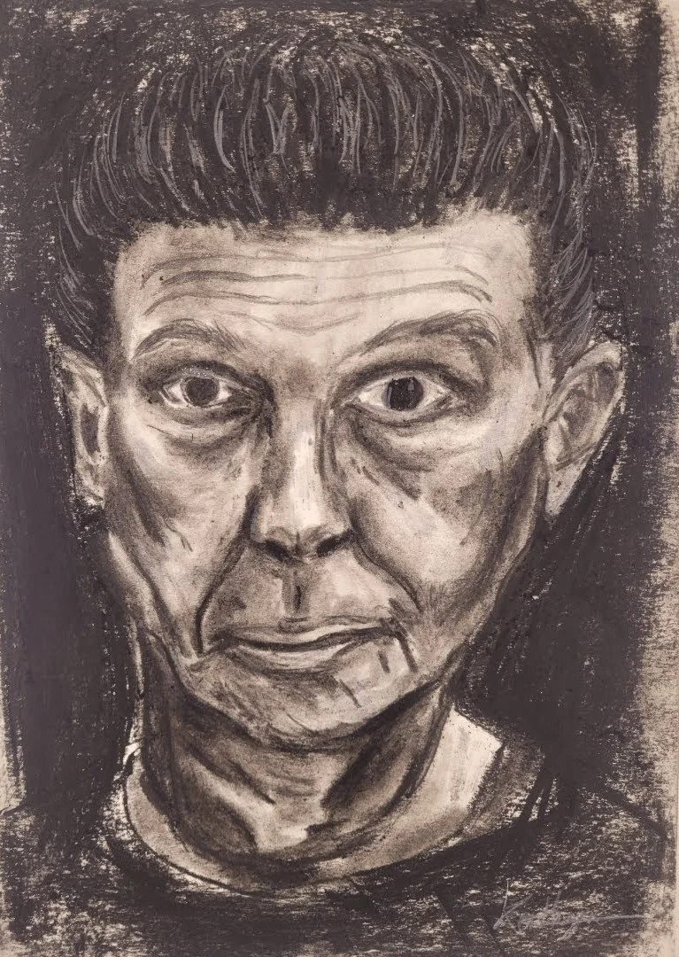 Ed,
Kathryn Guy, Charcoal, A3, 2024