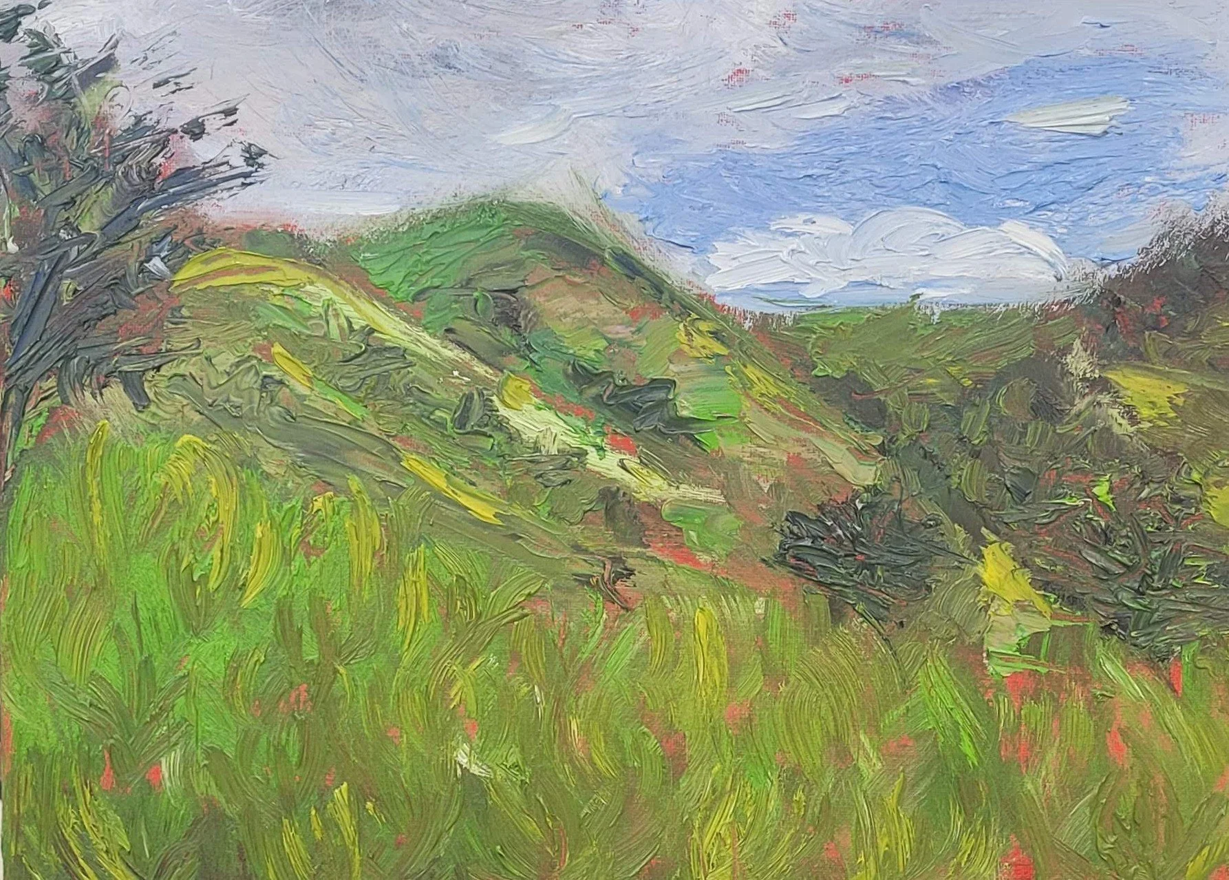  For Uncle John,
Kathryn Guy, Oil paint, 40cm by 30cm, 2024,
Sold