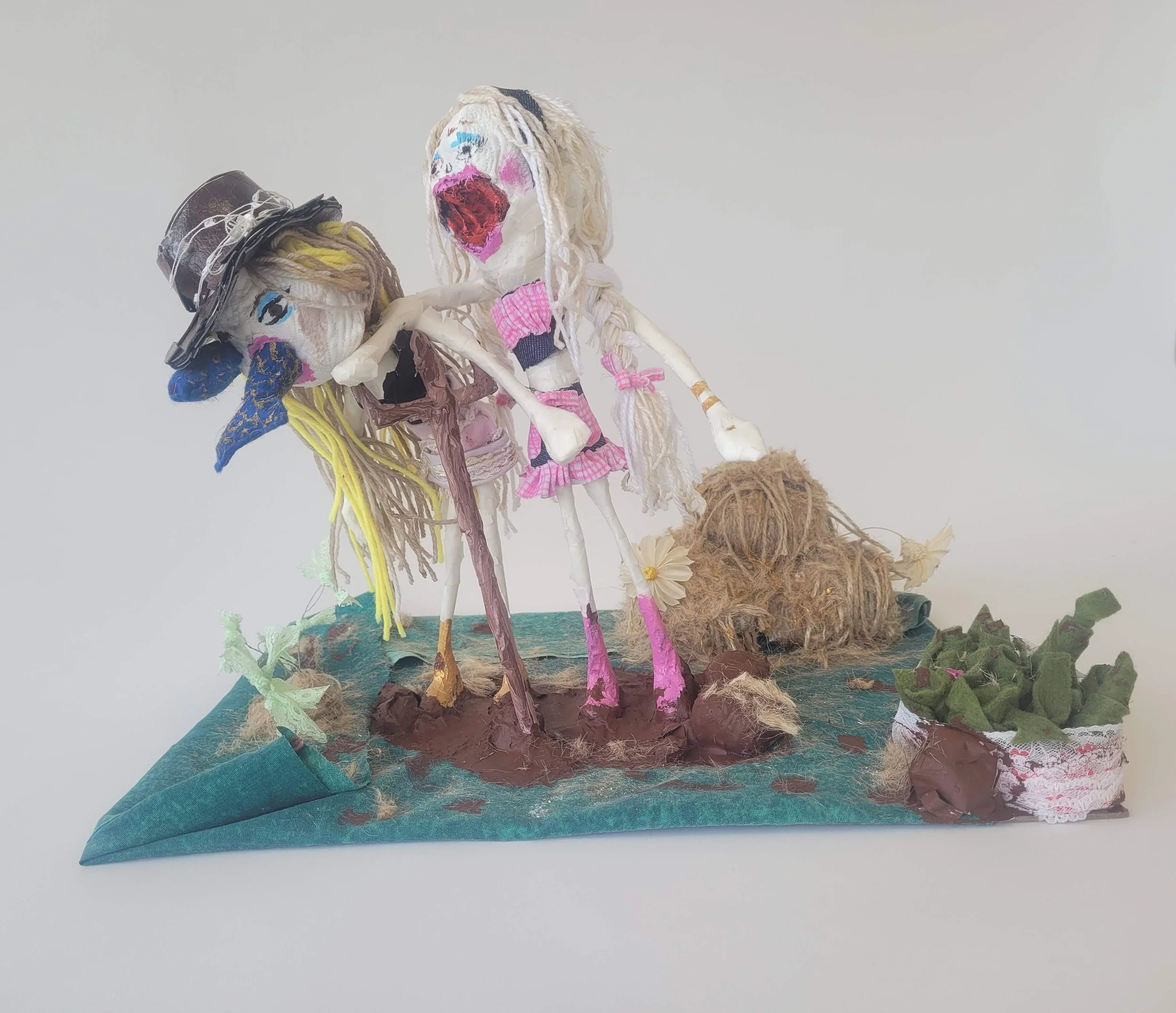 The Not So Simple Life,
Kathryn Guy, Sculpture, 30cm by 20cm by 20cm, 2024
